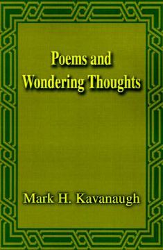 portada poems and wondering thoughts (en Inglés)