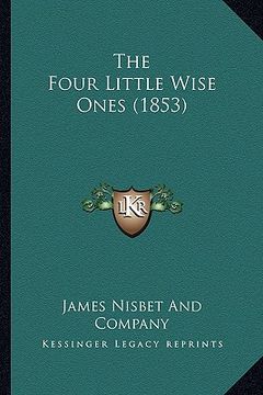 portada the four little wise ones (1853)