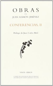 portada Conferencias ii (Obras Juan Ramon Jimenez) (in Spanish)