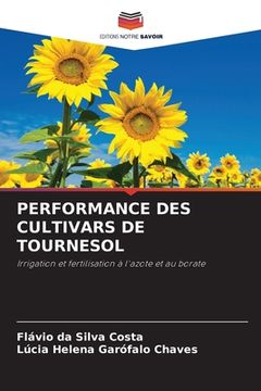 portada Performance Des Cultivars de Tournesol (en Francés)