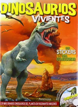 portada Dinosaurios Vivientes (con Stickers + DVD)