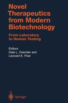 portada novel therapeutics from modern biotechnology (in English)