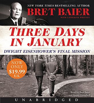 portada Three Days in January Low Price CD: Dwight Eisenhower's Final Mission