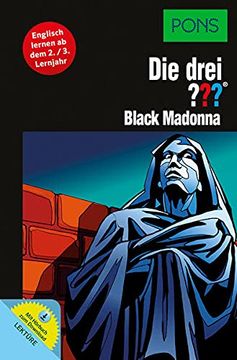 portada Pons die Drei? Black Madonna: Englisch Lernen mit Justus, Peter und bob (en Inglés)