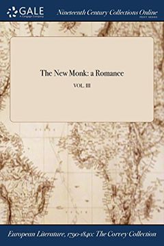 portada The New Monk: a Romance; VOL. III