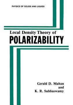 portada Local Density Theory of Polarizability (en Inglés)