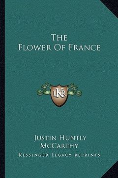 portada the flower of france (en Inglés)