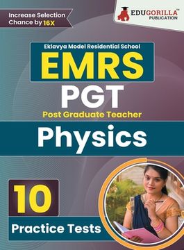 portada EMRS PGT Physics Exam Book 2023 (English Edition) - Eklavya Model Residential School Post Graduate Teacher - 10 Practice Tests (1500 Solved Questions) (en Inglés)
