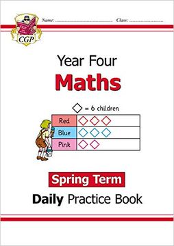 portada New ks2 Maths Daily Practice Book: Year 4 - Spring Term (in English)