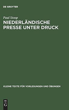 portada Niederländische Presse Unter Druck (in German)