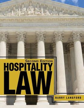 portada Hospitality Law (en Inglés)