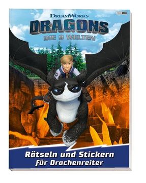 portada Dragons: Die 9 Welten: Rätseln und Stickern für Drachenreiter (in German)