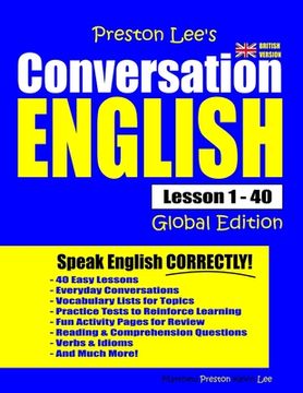 portada Preston Lee's Conversation English - Global Edition Lesson 1 - 40 (British Version) (en Inglés)