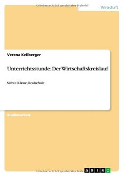 portada Unterrichtsstunde: Der Wirtschaftskreislauf (German Edition)