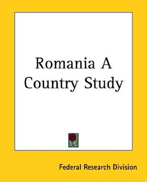 portada romania a country study (en Inglés)