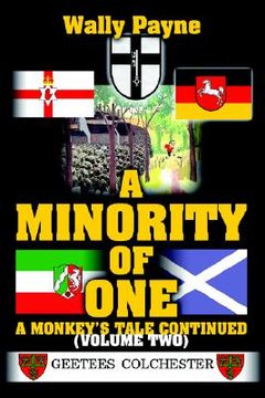 portada a minority of one: a monkey's tale continued (en Inglés)