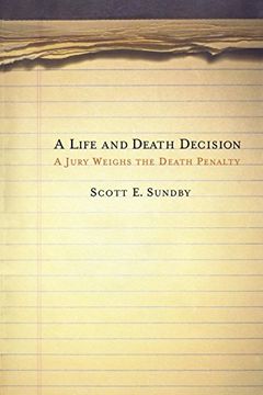 portada A Life and Death Decision,A Jury Weighs the Death Penalty (in English)