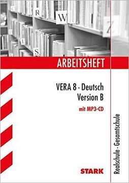 portada Arbeitsheft Realschule - Deutsch VERA 8 mit MP3-CD: Übungsaufgaben mit Lösungen (en Alemán)