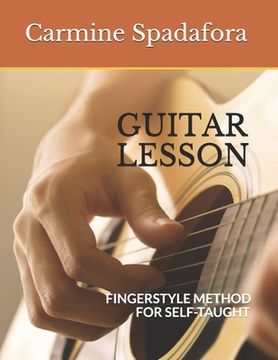 portada Guitar Lesson: Fingerstyle Method for Self-Taught (en Inglés)