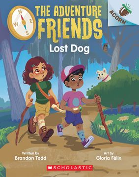 portada Lost Dog: An Acorn Book (The Adventure Friends #2) (in English)