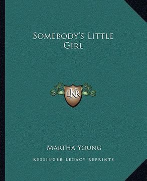 portada somebody's little girl (en Inglés)