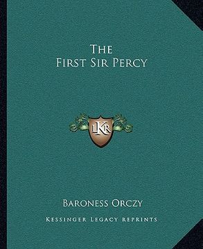 portada the first sir percy (en Inglés)