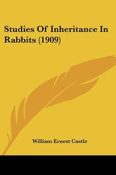 portada studies of inheritance in rabbits (1909) (in English)