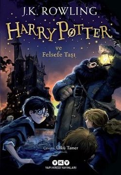 portada Harry Potter 1 ve Felsefe Tasi. Harry Potter und der Stein der Weisen: 1 Kitap (in Turco)