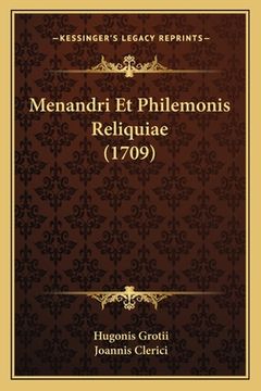 portada Menandri Et Philemonis Reliquiae (1709) (en Latin)