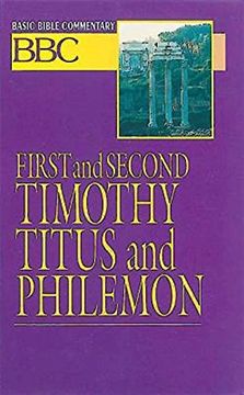 portada First and Second Timothy, Titus and Philemon (in English)