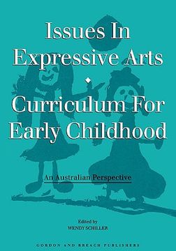 portada issues in expressive arts curriculum for early childhood (en Inglés)