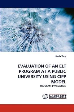 portada evaluation of an elt program at a public university using cipp model