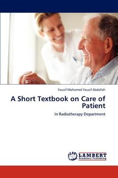 portada a short textbook on care of patient (en Inglés)