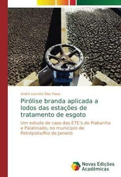portada Pirólise branda aplicada a lodos das estações de tratamento de esgoto (en Portugués)