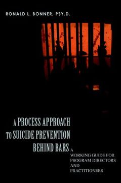 portada a process approach to suicide prevention behind bars: a working guide for program directors and practitioners (in English)