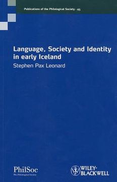 portada Language, Society and Identity in Early Iceland (en Inglés)