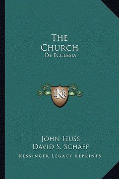 portada the church: de ecclesia (en Inglés)