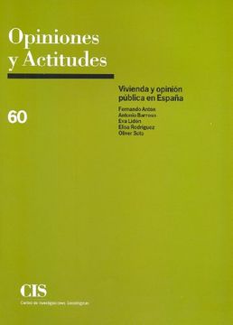portada Vivienda y Opinión Pública en España (Opiniones y Actitudes)