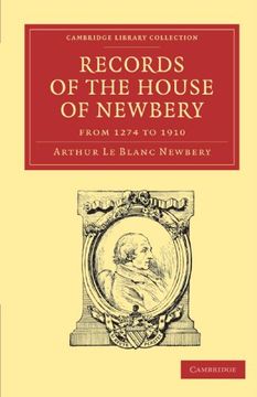 portada Records of the House of Newbery From 1274 to 1910 Paperback (Cambridge Library Collection - History of Printing, Publishing and Libraries) (en Inglés)