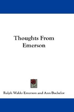 portada thoughts from emerson (en Inglés)