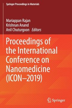 portada Proceedings of the International Conference on Nanomedicine (Icon-2019) (en Inglés)