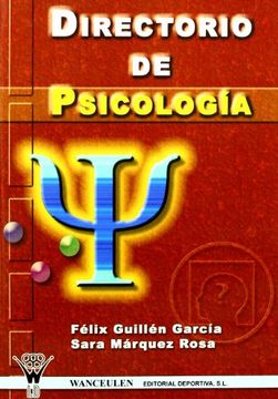 portada Directorio de Psicología de la Actividad Física y (in Spanish)