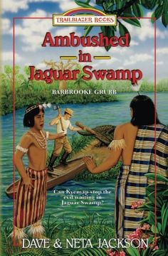 portada Ambushed in Jaguar Swamp: Introducing Barbrooke Grubb (Trailblazer Books) (Volume 30)