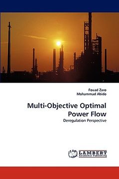 portada multi-objective optimal power flow (en Inglés)