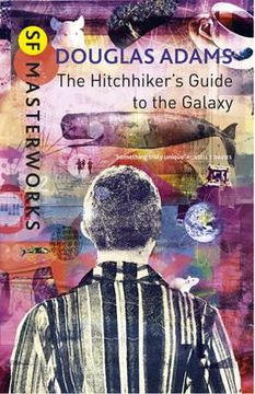 portada hitchhiker's guide to the galaxy (en Inglés)