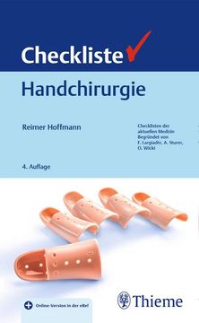 portada Checkliste Handchirurgie (en Alemán)