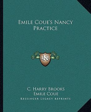 portada emile coue's nancy practice (en Inglés)