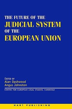 portada the future of the judicial system of the european union (en Inglés)