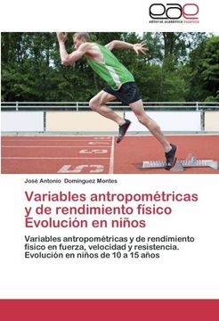 portada Variables Antropometricas y de Rendimiento Fisico Evolucion En Ninos