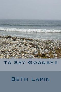 portada To Say Goodbye (en Inglés)